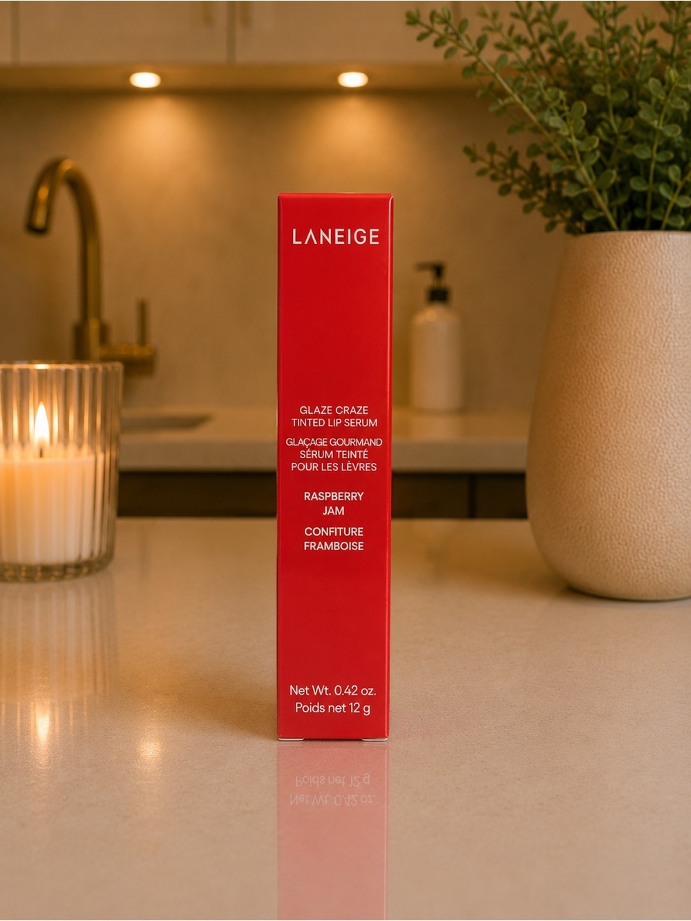LANEIGE Glaze Craze Tinted Lip Serum - Raspberry Jam 🎀 BNIB